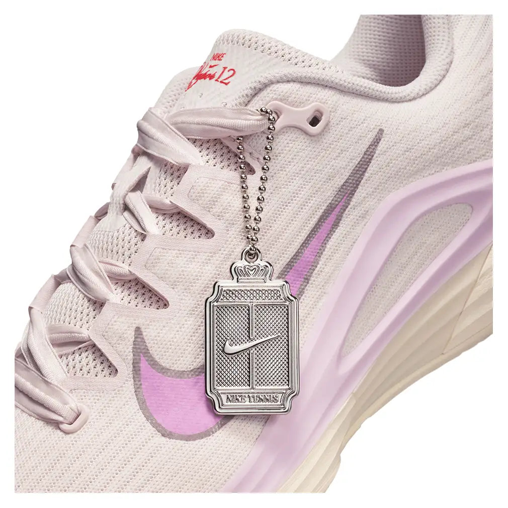 Women's Paris Vapor 12 Premium Clay Tennis Shoes Pearl Pink and Lt Magenta-Footwear-Nike-IH1705-601-6-Tennis Express