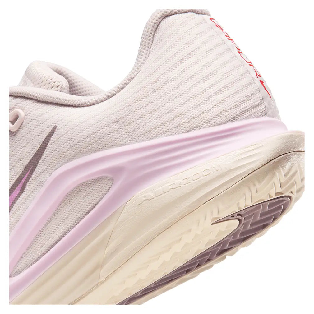 Women's Paris Vapor 12 Premium Clay Tennis Shoes Pearl Pink and Lt Magenta-Footwear-Nike-IH1705-601-7-Tennis Express