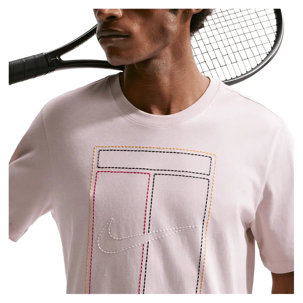 Men's Court Heritage Tennis Tee-Apparel-Nike-IH2085-U26-667-6-Tennis Express