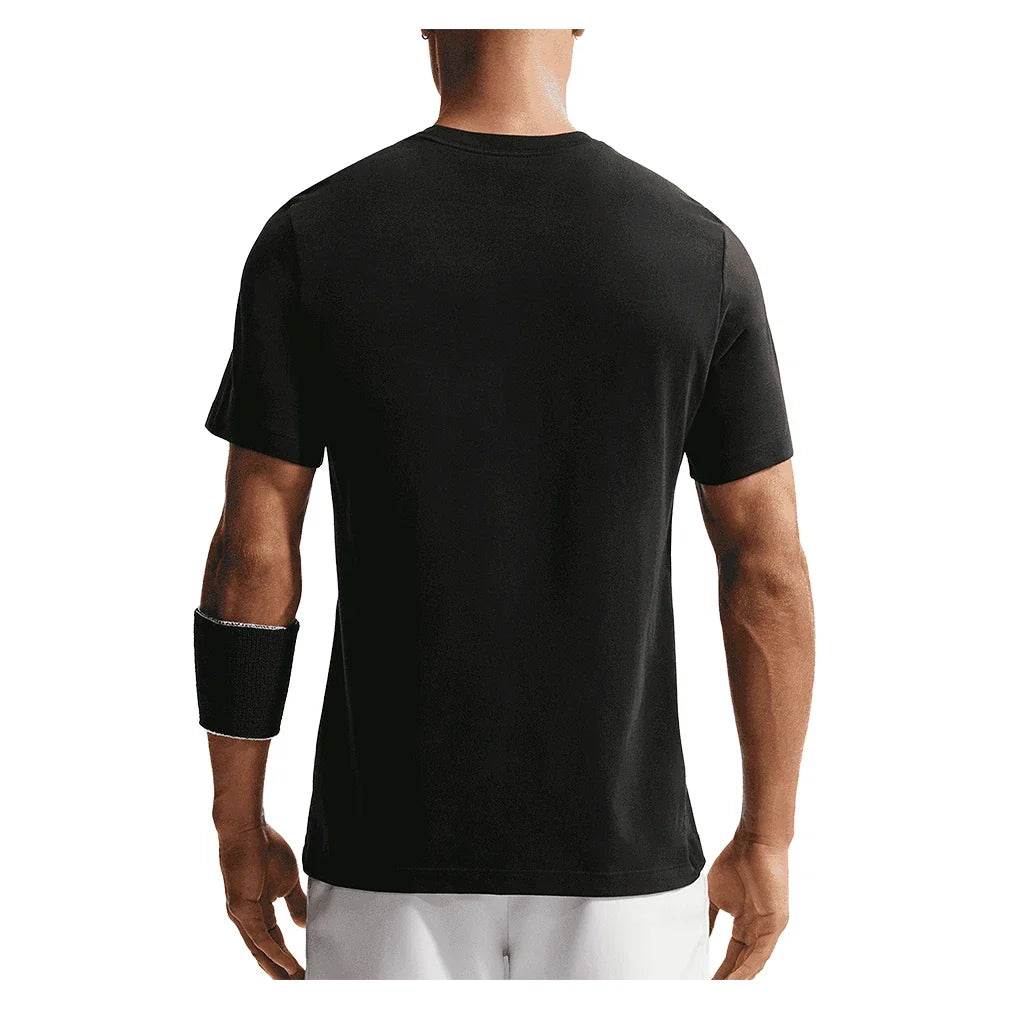 Men's Paris Court Dri-FIT Standard Tennis Tee,Apparel,Nike,,,Tennis Express,IH2104-010-1