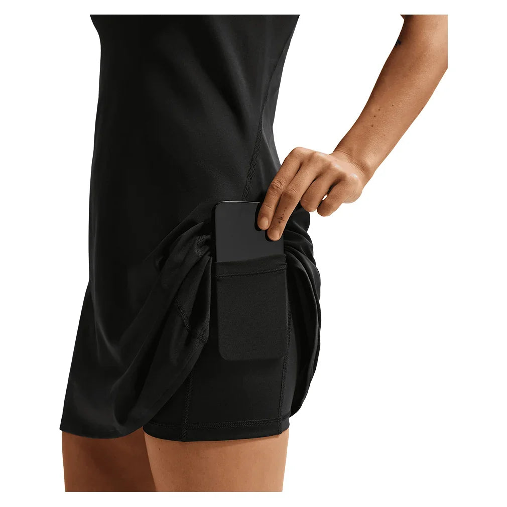 Women's Court Dri-FIT Advantage Strap Tennis Dress-Apparel-Nike-IH3739-010_5-Tennis Express