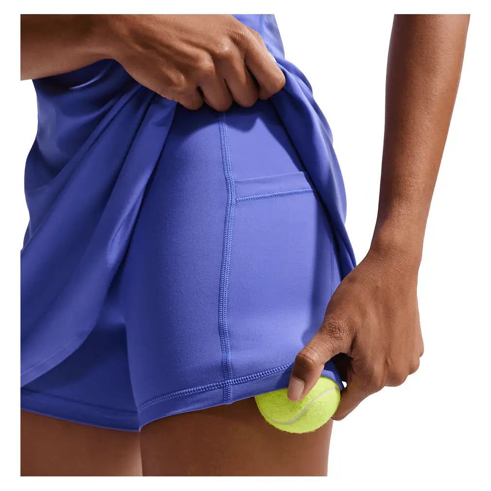 Women's Court Dri-FIT Advantage Strap Tennis Dress Sapphire and Black,Apparel,Nike,,,Tennis Express,IH3739-570-8