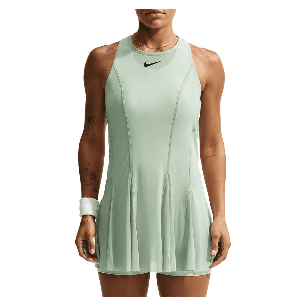 Women's Paris Court Dri-FIT Slam Tennis Dress,Apparel,Nike,006 Steam/Barely Green,XS,Tennis Express,IH3765-006