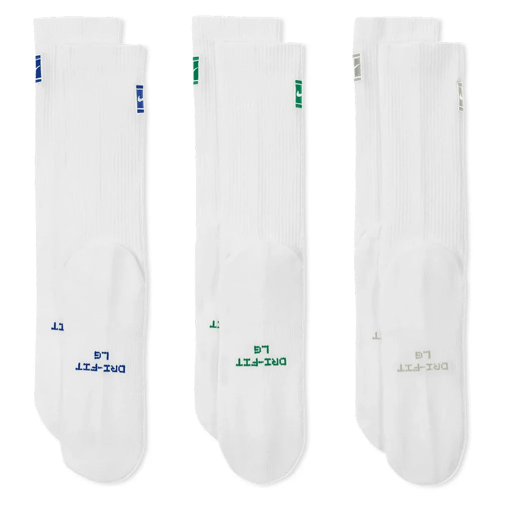 Unisex Everyday Elevated Crew Socks (3 Pairs) Multicolor,Socks,Nike,,,Tennis Express,IH8633-903_4