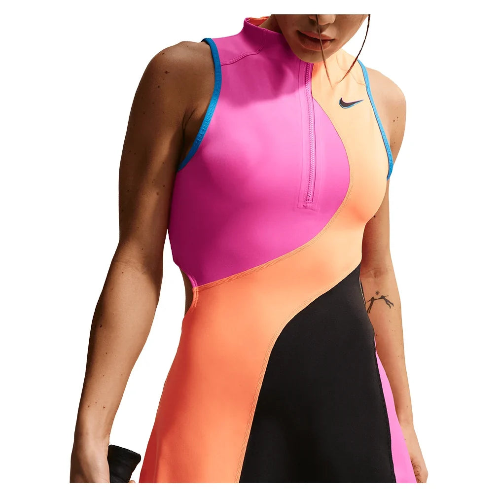 Women's Oz Court Dri-FIT Slam Tennis Dress-Apparel-Nike-II3136-617_5-Tennis Express