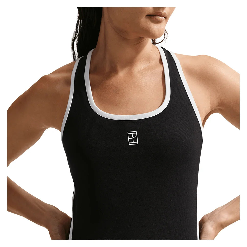 Women's Court Dri-FIT Advantage Novelty Tennis Tank-Apparel-Nike-II3606-010_3-Tennis Express