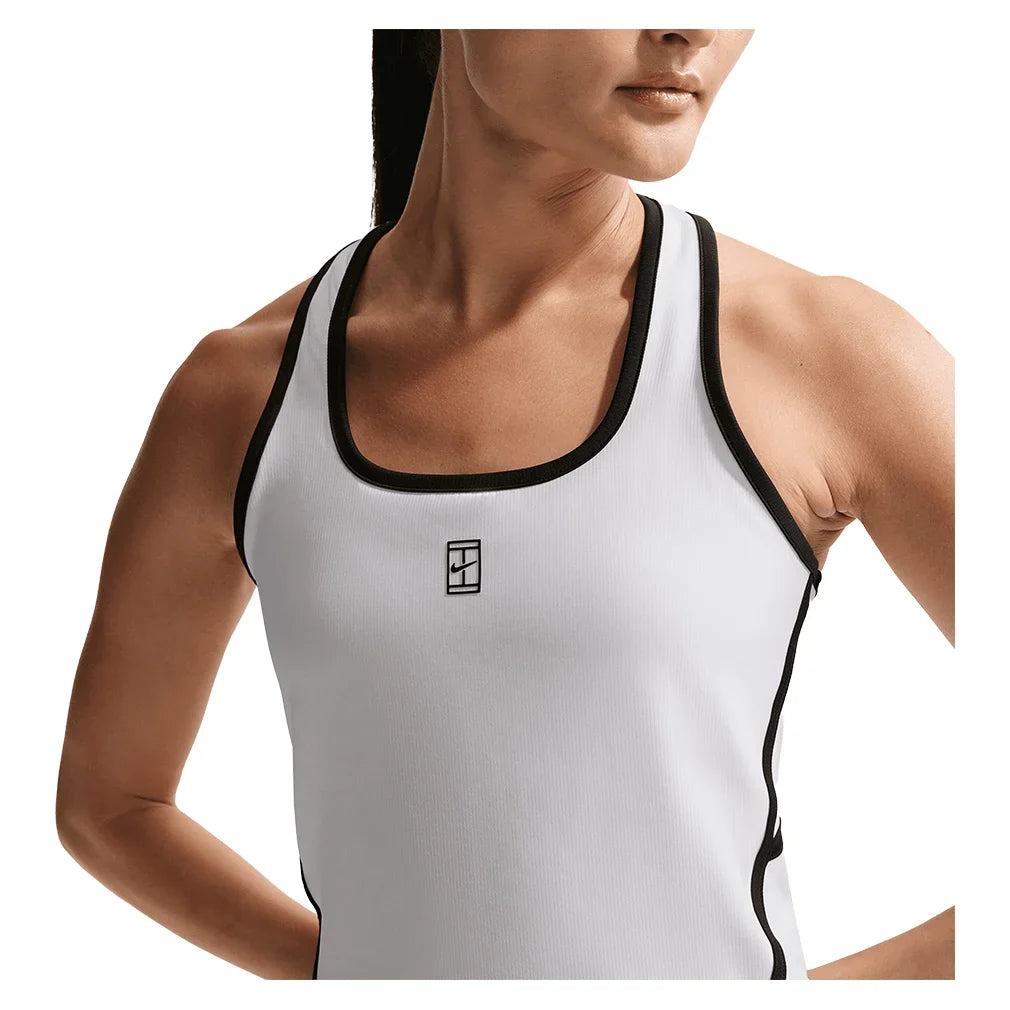Women's Court Dri-FIT Advantage Novelty Tennis Tank-Apparel-Nike-II3606-100_3-Tennis Express