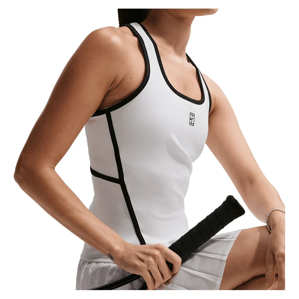 Women's Court Dri-FIT Advantage Novelty Tennis Tank-Apparel-Nike-II3606-100_5-Tennis Express