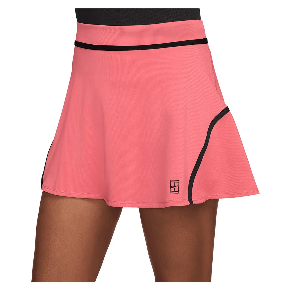 Women's Court Dri-FIT Advantage High Rise Novelty Tennis Skort-Apparel-Nike-II3624-897_3-Tennis Express