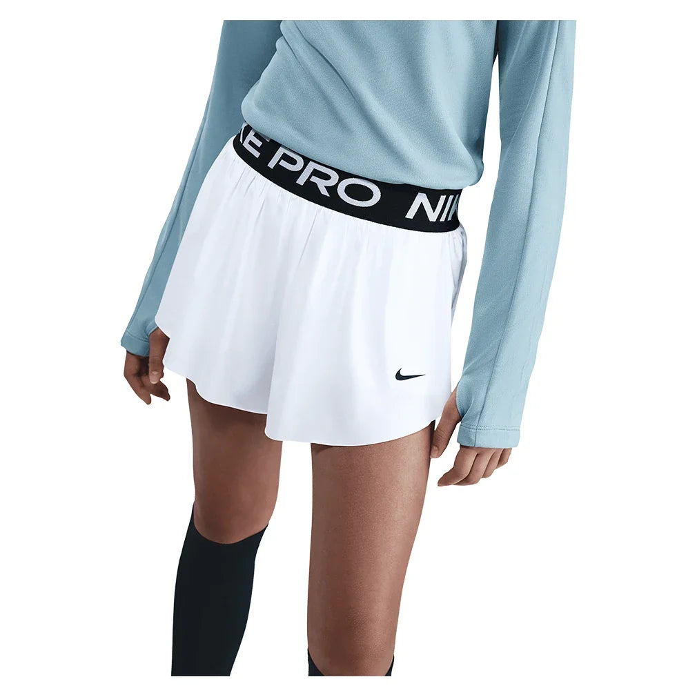 Girls' Pro Dri-FIT 2in1 Knit Training Short-Apparel-Nike-II3640-100_5-705971Tennis Express