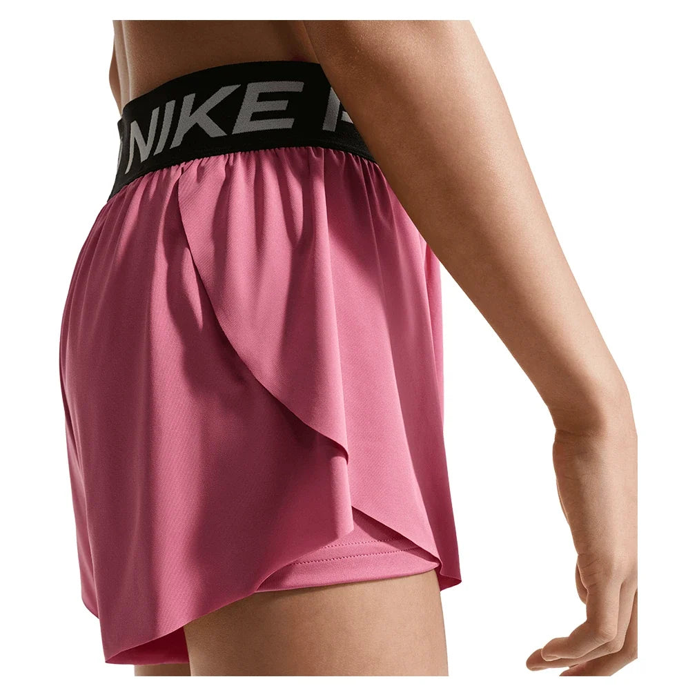 Girls' Pro Dri-FIT 2in1 Knit Training Short-Apparel-Nike-II3640-641-1-Tennis Express