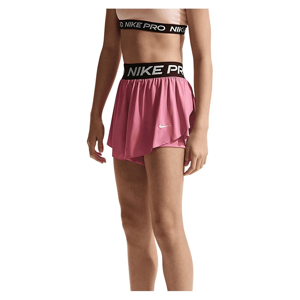 Girls' Pro Dri-FIT 2in1 Knit Training Short-Apparel-Nike-II3640-641_4-Tennis Express