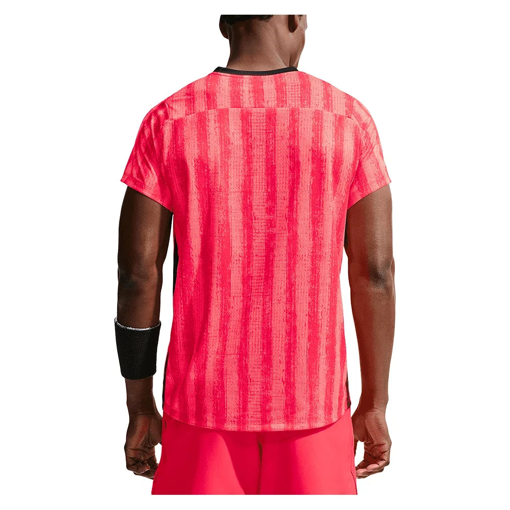 Men's Court Dri-FIT Victory Printed Tennis Top,Apparel,Nike,,,Tennis Express,IM6086-635_1