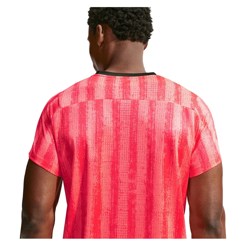 Men's Court Dri-FIT Victory Printed Tennis Top,Apparel,Nike,,,Tennis Express,IM6086-635_3