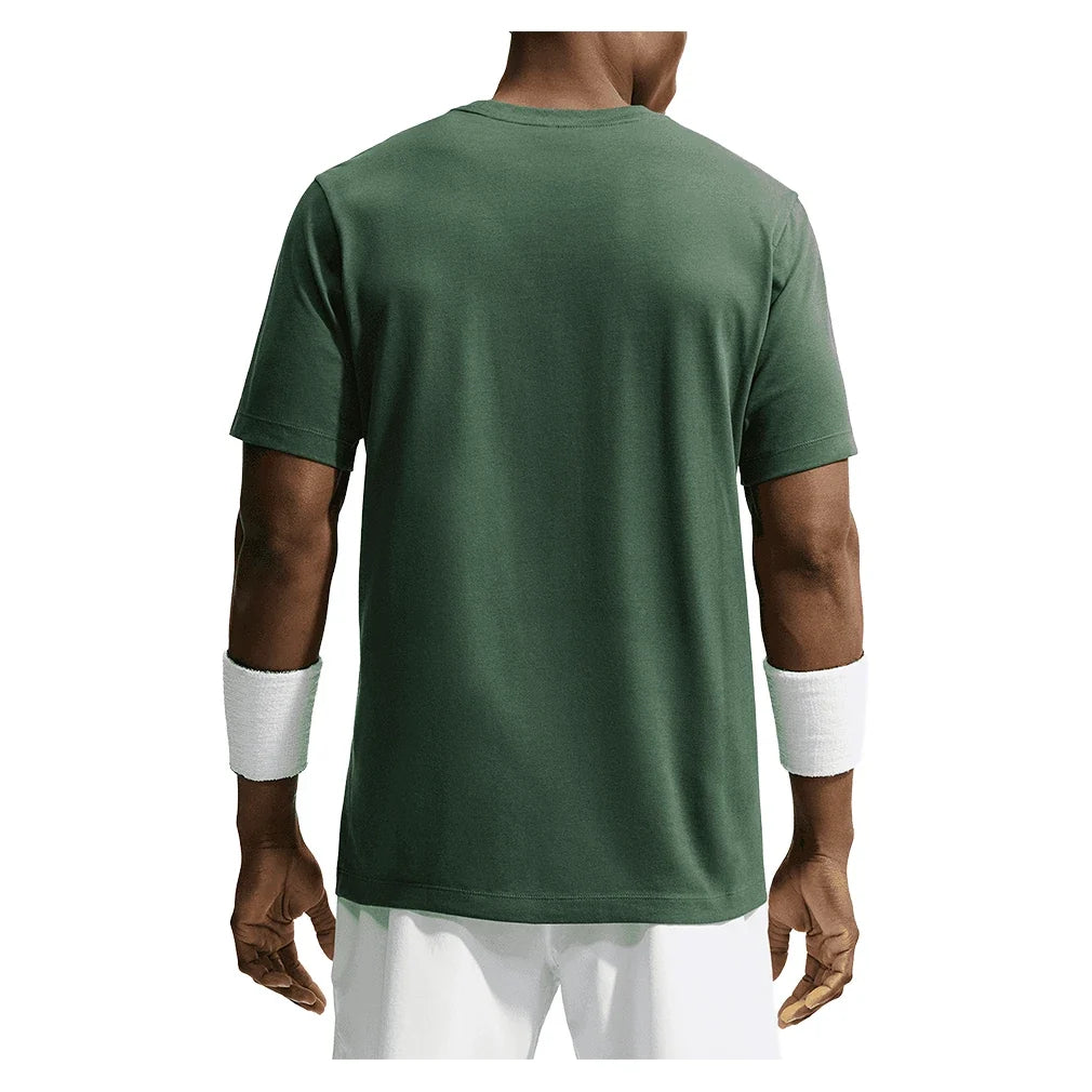 Men's Court Heritage Tennis Tee,Apparel,Nike,,,Tennis Express,IM6128-323-1