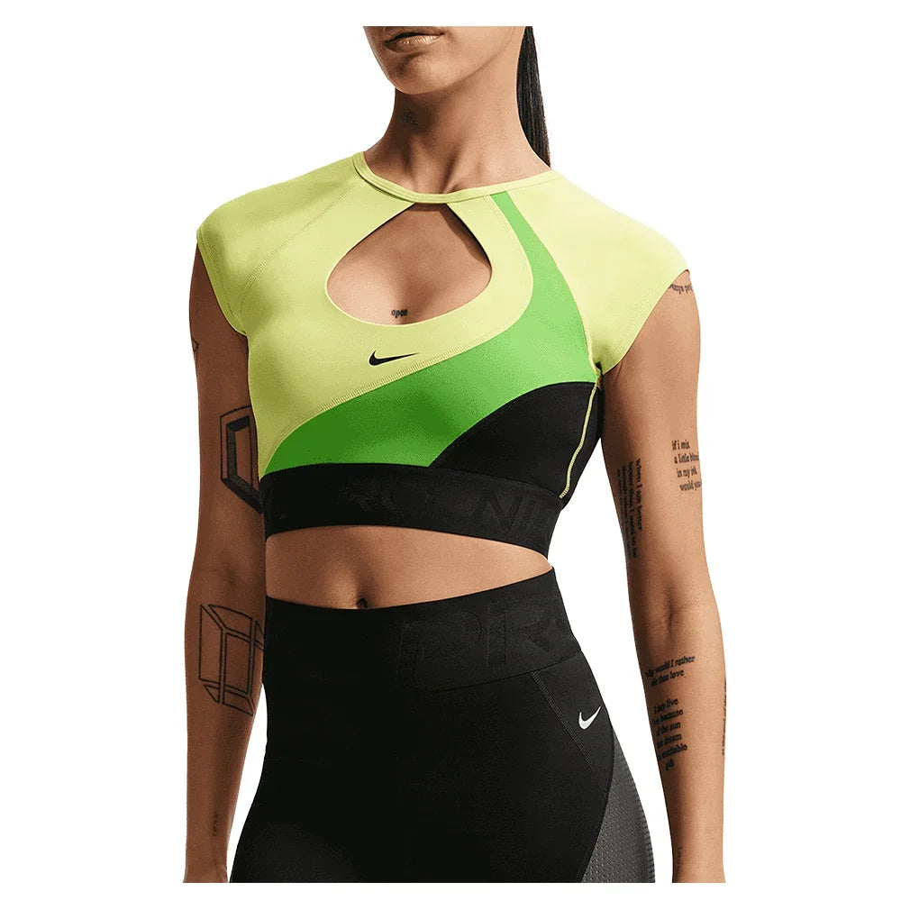 Women's Pro Sculpt Short Sleeve Tennis Bra-Apparel-Nike-IQ0366-307_1-704948Tennis Express