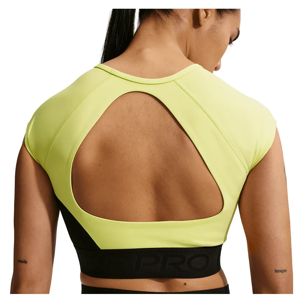 Women's Pro Sculpt Short Sleeve Tennis Bra-Apparel-Nike-IQ0366-307_2-Tennis Express