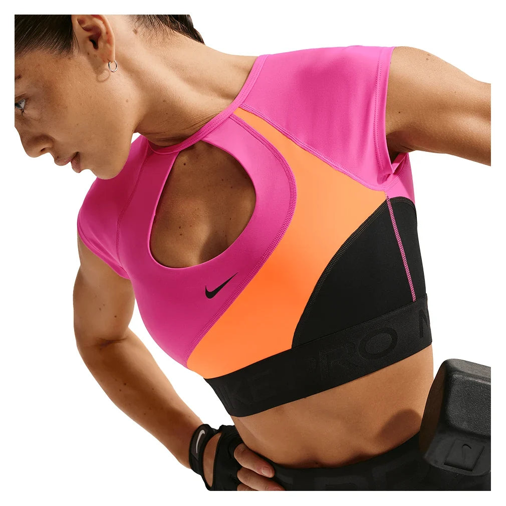 Women's Pro Sculpt Short Sleeve Tennis Bra-Apparel-Nike-IQ0366-858_1-704949Tennis Express