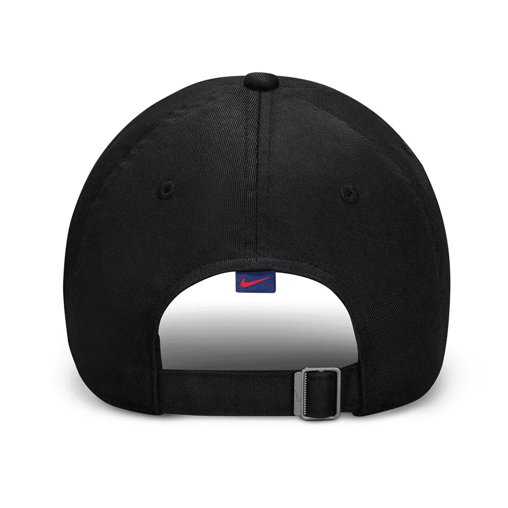 Unisex Club Court Logo Unstructured Tennis Cap-Apparel-Nike-IQ1321-010_1-Tennis Express