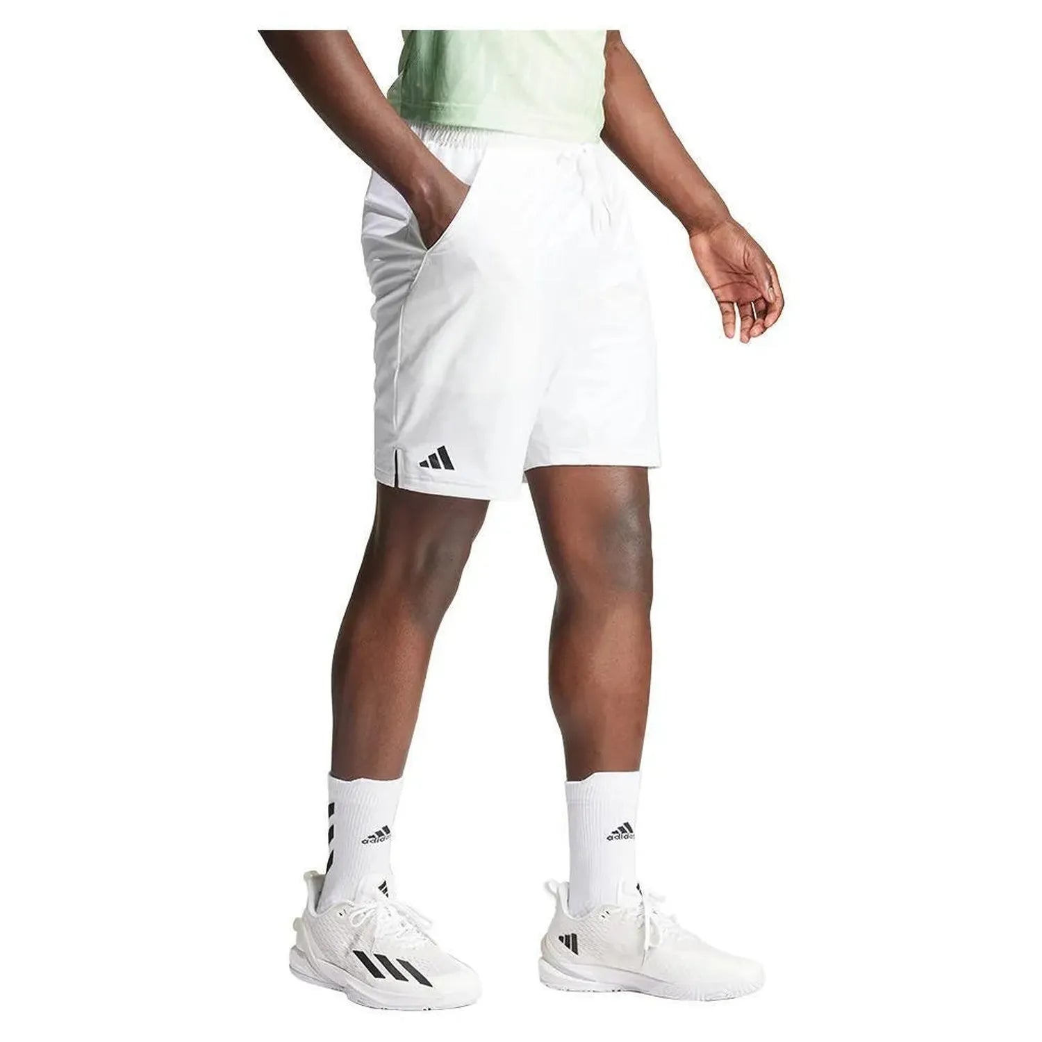 Men's Ergo 7 Inch Tennis Short White-Apparel-Adidas-IQ4731-3-Tennis Express