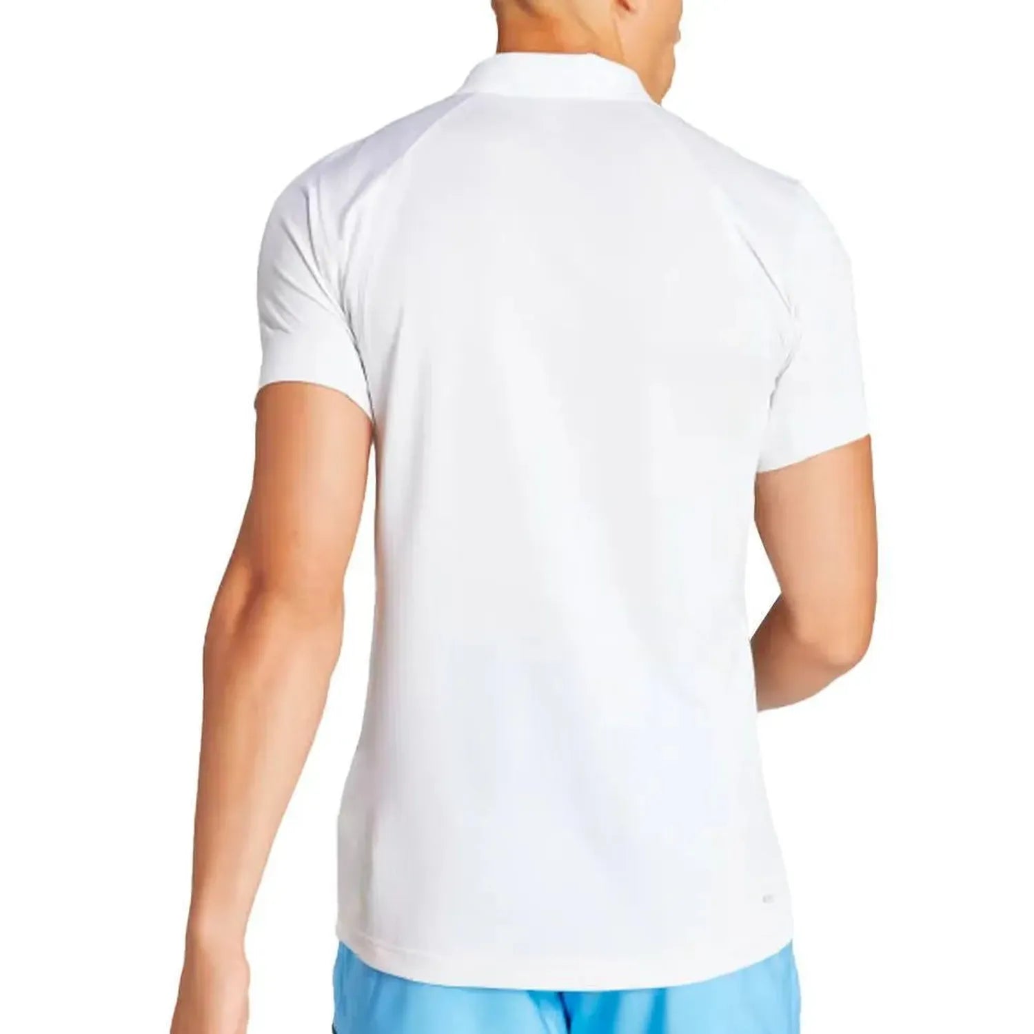 Men's Freelift Tennis Polo White-Apparel-Adidas-IQ4741-TEAM-1-Tennis Express