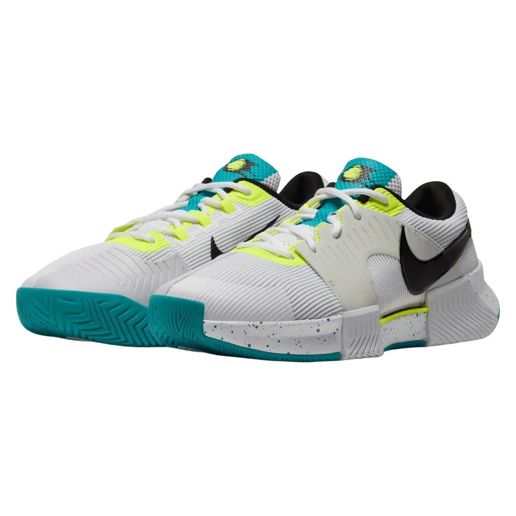 Men's Zoom GP Challenge 1.5 Tennis Shoes White and Energy, Nike, White/Energy, Tennis Express, IQ5180-102H26-WHITE-ENERGY-1