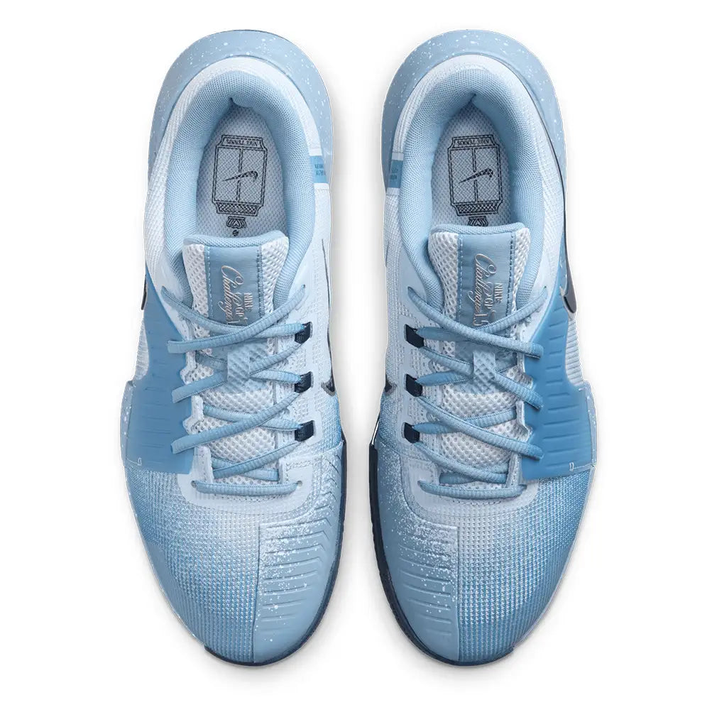 Men's Paris Zoom GP Challenge 1.5 Premium Clay Tennis Shoes Hydrogen Blue and Midnight Navy-Footwear-Nike-IQ6059-400-3-Tennis Express