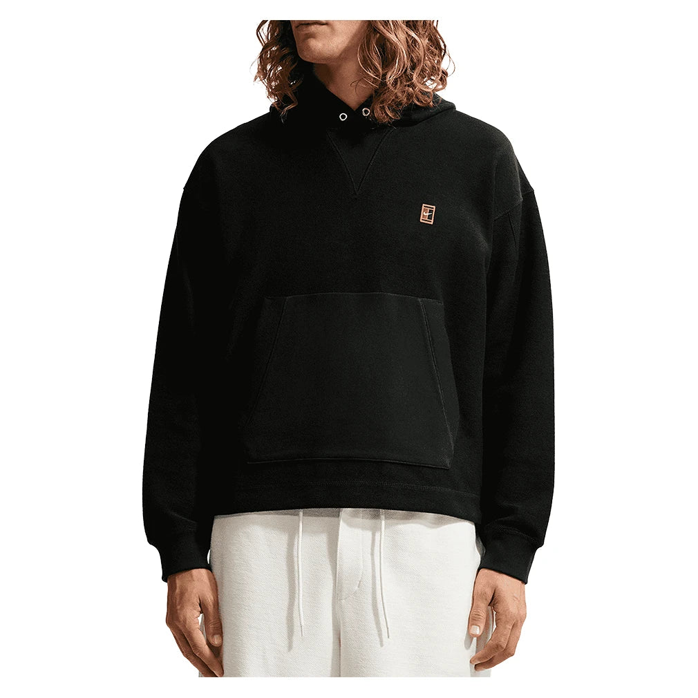 Men's Club Rules French Terry Sports Hoodie,Apparel,Nike,010 Black/Sail,XS,Tennis Express,IQ8420-010