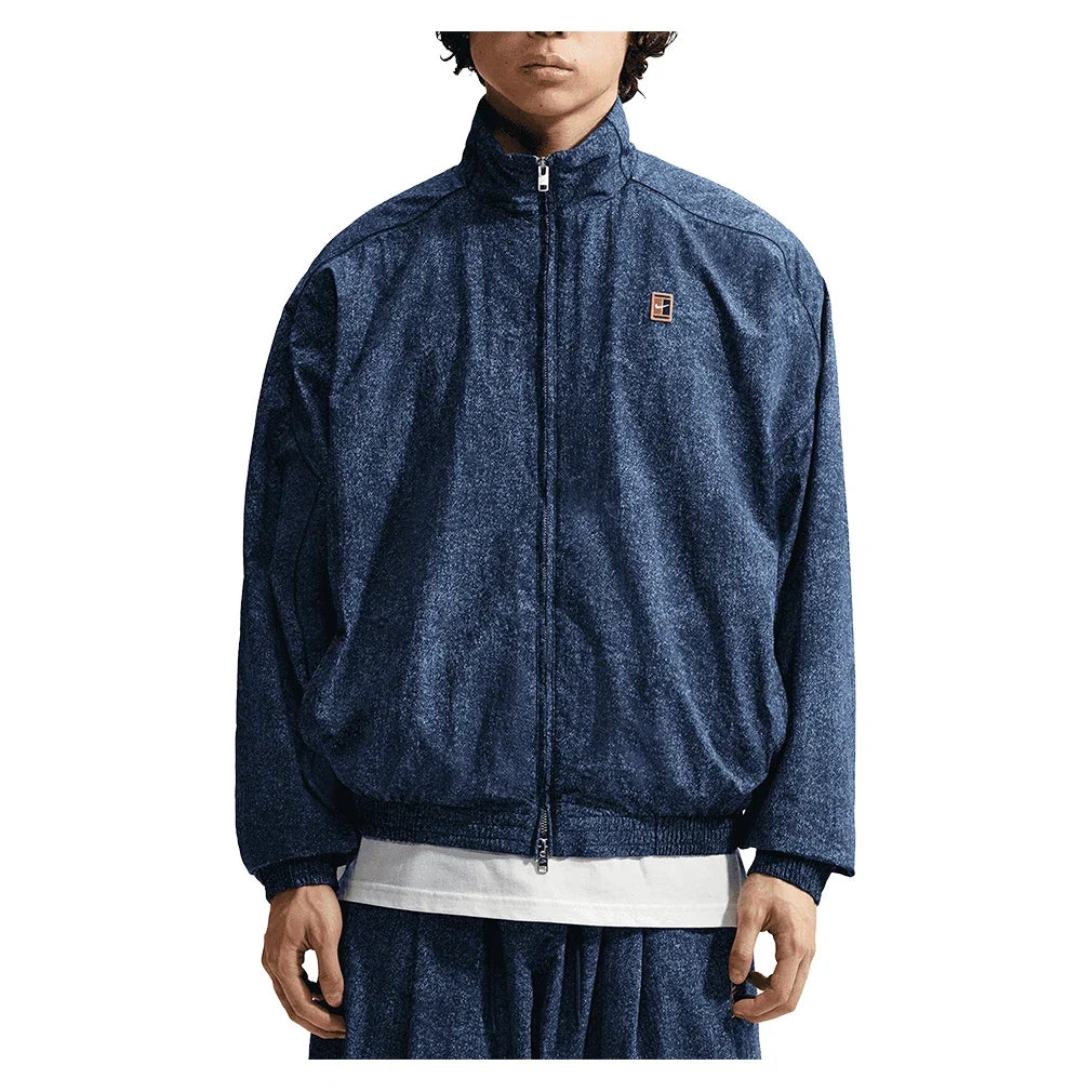 Men's Club Rules Full-Zip Sports Jacket,Apparel,Nike,486 Work Blue/Obsidian,XS,Tennis Express,IQ8424-486