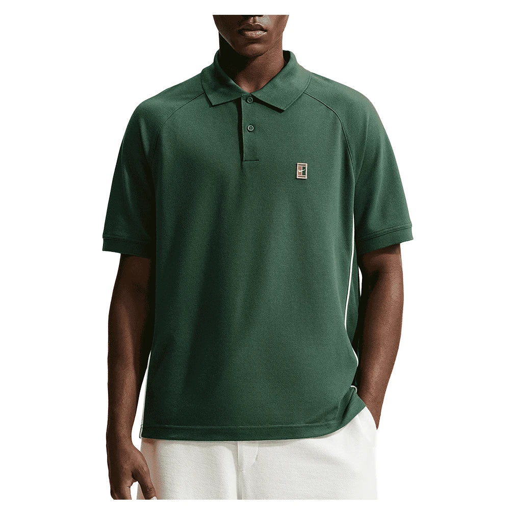 Men's Club Rules Sports Polo,Apparel,Nike,323 Fir/Sail,XS,Tennis Express,IQ8447-323