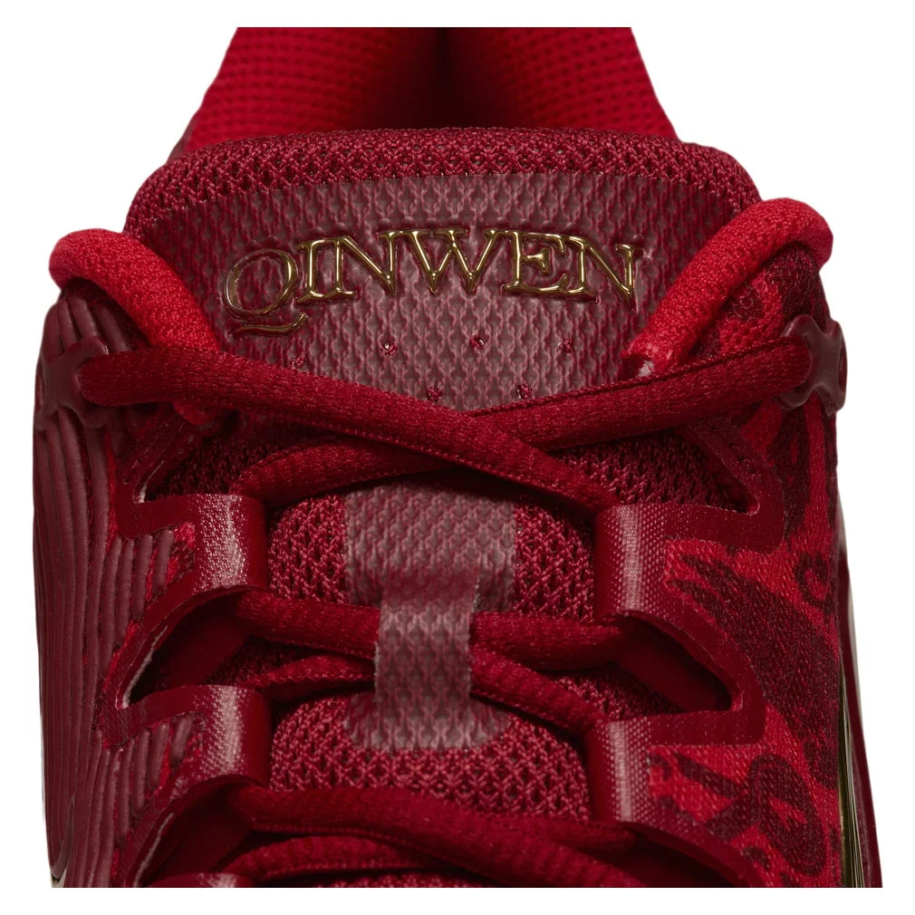 Women's Qinwen Zheng Zoom Vapor 12 Tennis Shoes University Red and Metallic Gold, Nike, Tennis Express, IQ9093-600H26-8