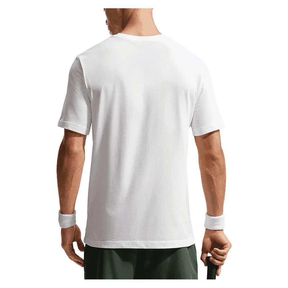 Men's London Court Dri-FIT Standard Tennis Tee,Apparel,Nike,,,Tennis Express,IR4937-100-3