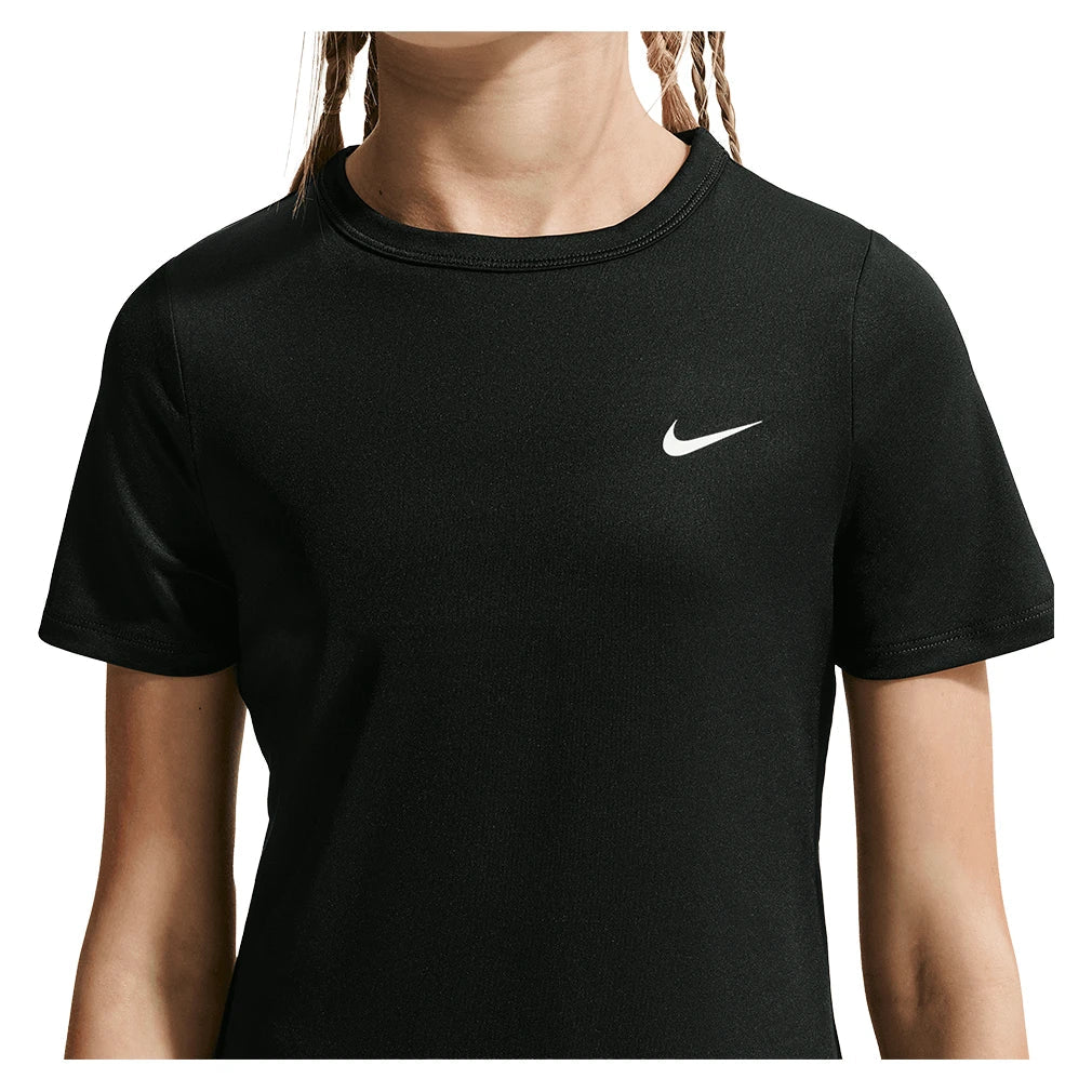 Girls' Dash Dri-FIT Short-Sleeve Training Top,Apparel,Nike,,,Tennis Express,IU3746-010_3