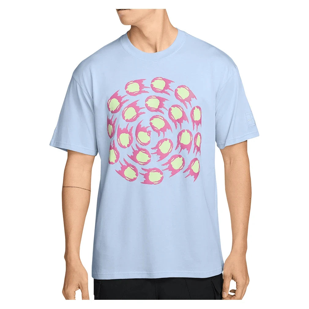 Men's Sportswear Graphic T-Shirt,Apparel,Nike,407 Hydrogen Blue,XS,Tennis Express,IU4465-407