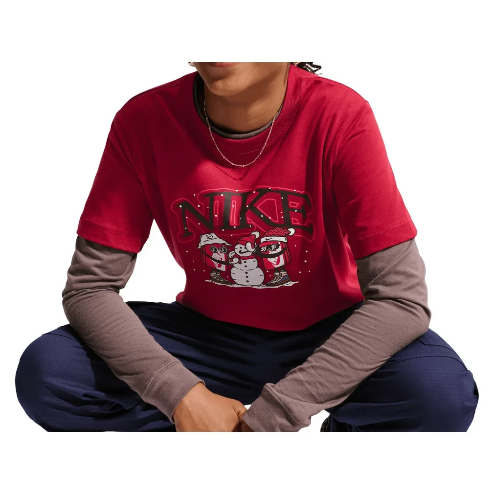Juniors' Sportswear T-Shirt, Nike, Tennis Express, IX5742-H26-2