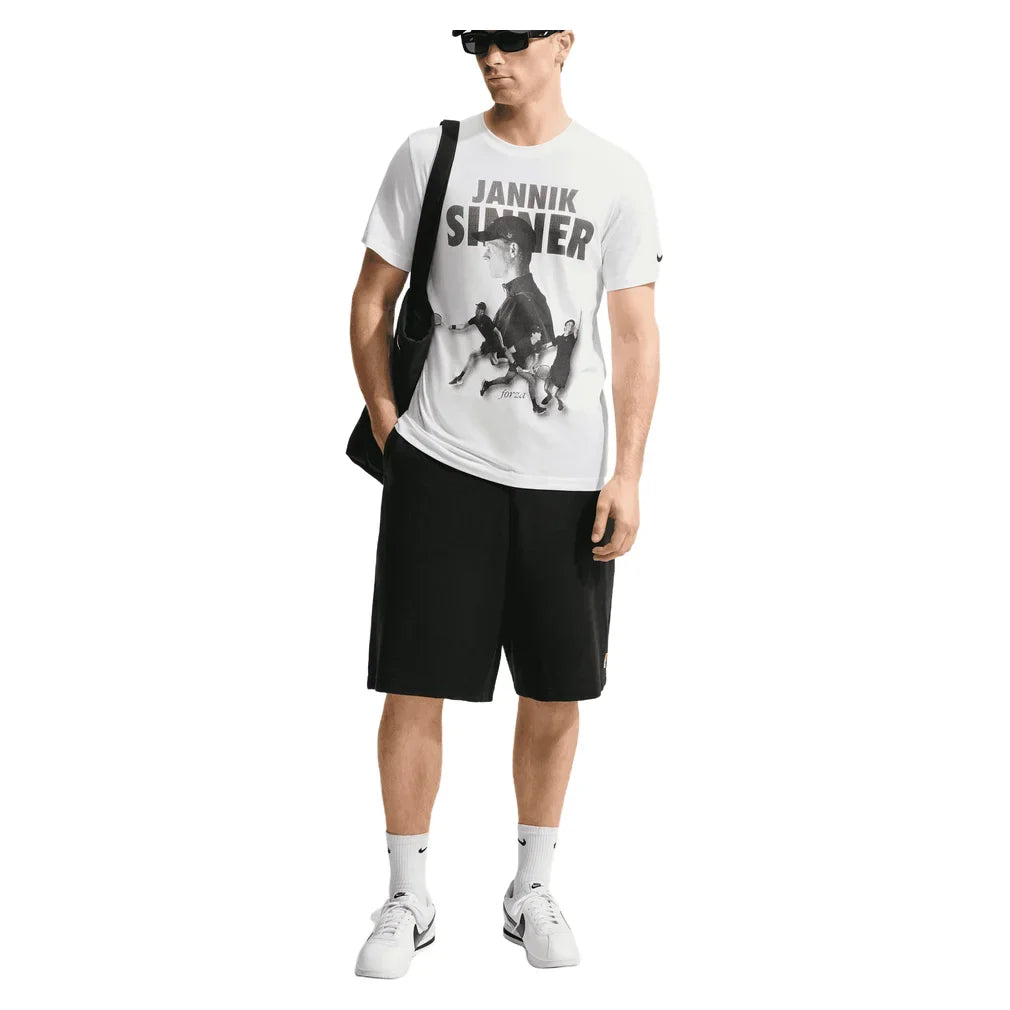Men's Jannik Sinner Court Dri-FIT Graphic Tennis T-Shirt, Nike, Tennis Express, IZ2725-H26-3