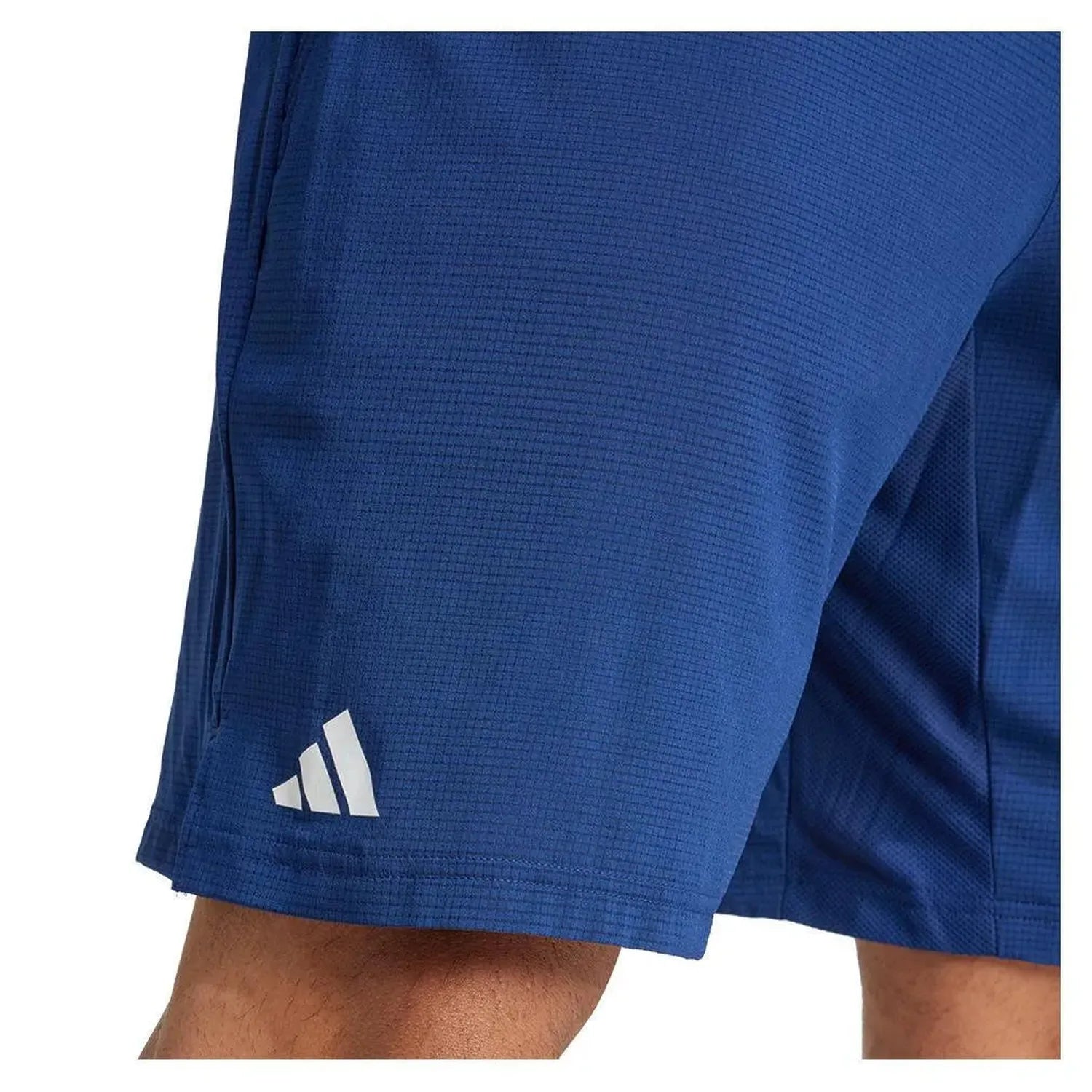 Mens 7 Inch Ergo Tennis Short Dark Blue-Apparel-Adidas-IZ3313-7-Tennis Express