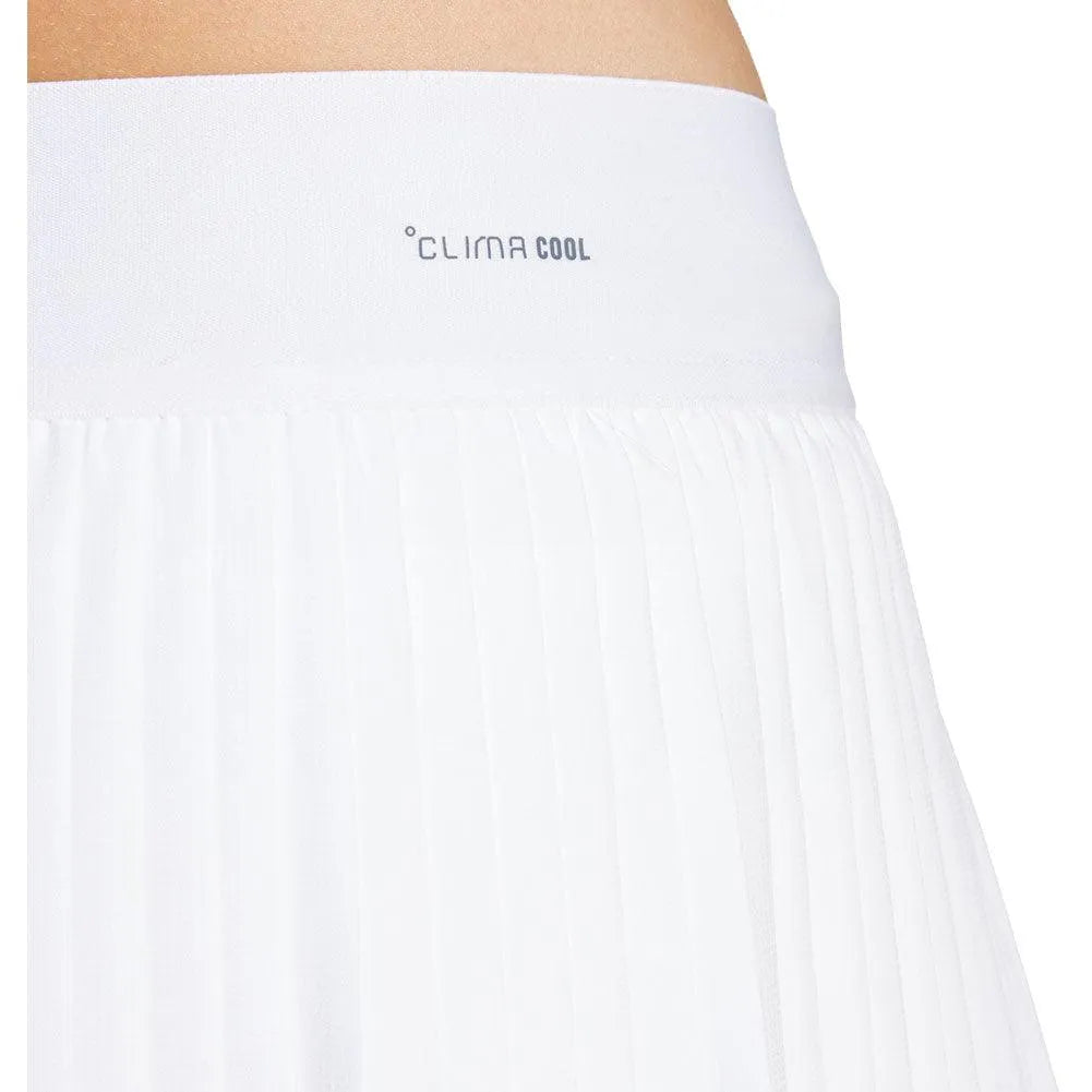 Women's Club Pleat Tennis Skort White-Apparel-Adidas-JD6116-S25-5-Tennis Express