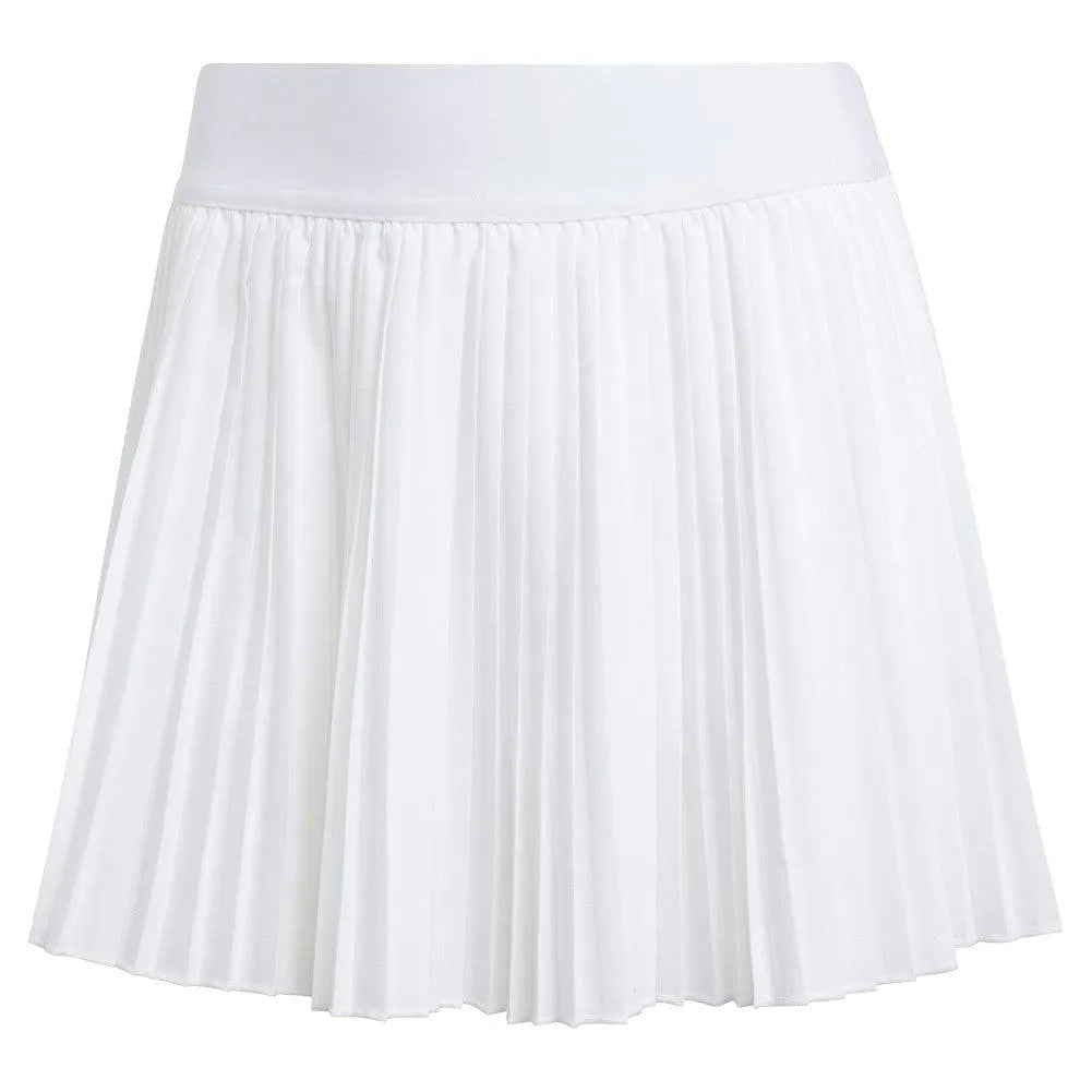 Women's Club Pleat Tennis Skort White-Apparel-Adidas-JD6116-S25-Tennis Express
