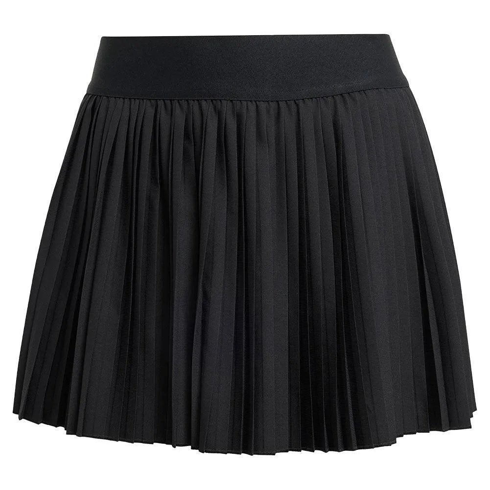 Women's Club Pleat Tennis Skort Black-Apparel-Adidas-JD6117-S25-Tennis Express