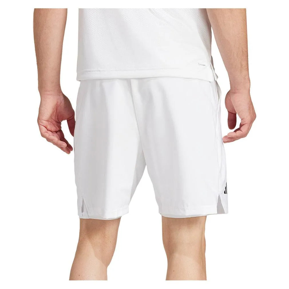 Men's Club Climacool 2in1 7" Tennis Shorts White-Apparel-Adidas-JD8635-S25-2-Tennis Express