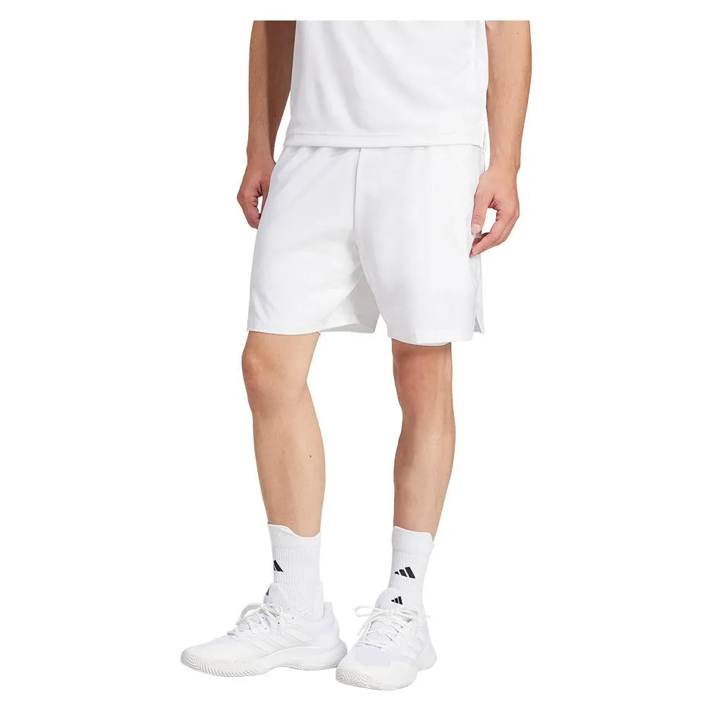 Men's Club Climacool 2in1 7" Tennis Shorts White-Apparel-Adidas-JD8635-S25-3-Tennis Express