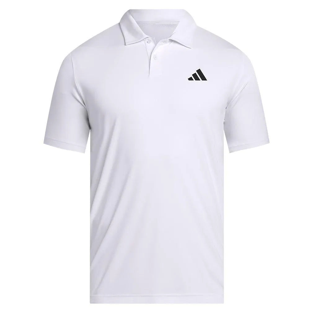 Men's Club Tennis Polo White-Apparel-Adidas-JD8636-S25-1-Tennis Express