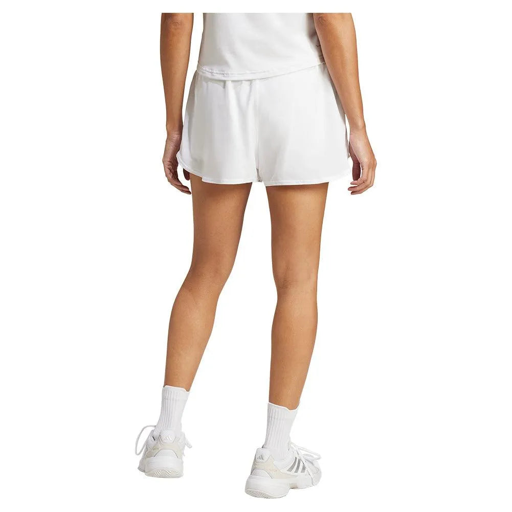 Women's Club Tennis Shorts White-Apparel-Adidas-JE7114-3-Tennis Express
