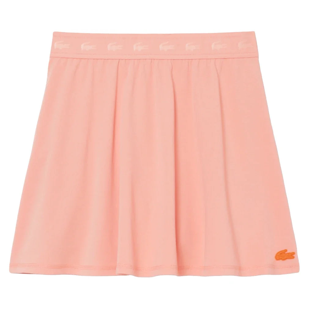 Women's Essentials Tennis Skort,Apparel,Lacoste,4HI Miami/Blossom,2(EUR34),Tennis Express,JF0218-4HI_b895dad4-83e4-4a5b-830f-9ac978ed7284