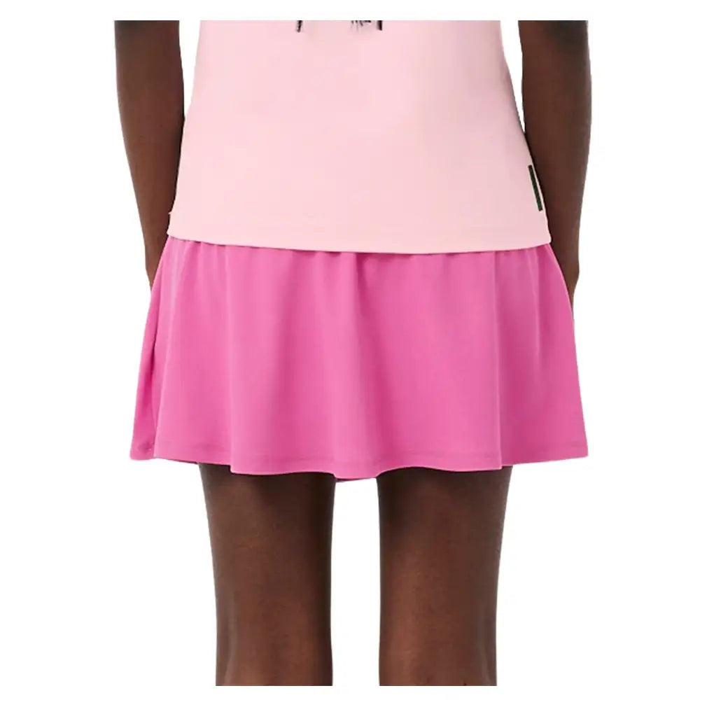 Women's Essentials Tennis Skort,Apparel,Lacoste,,,Tennis Express,JF0218-S26-47I-4