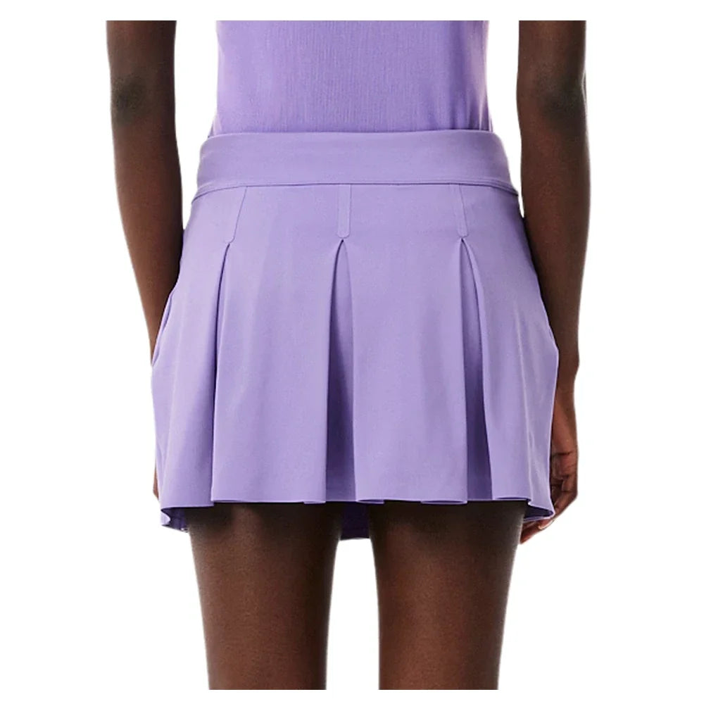 Women's Players Tennis Skort Neva Purple,Apparel,Lacoste,,,Tennis Express,JF6780-GFUF26-2
