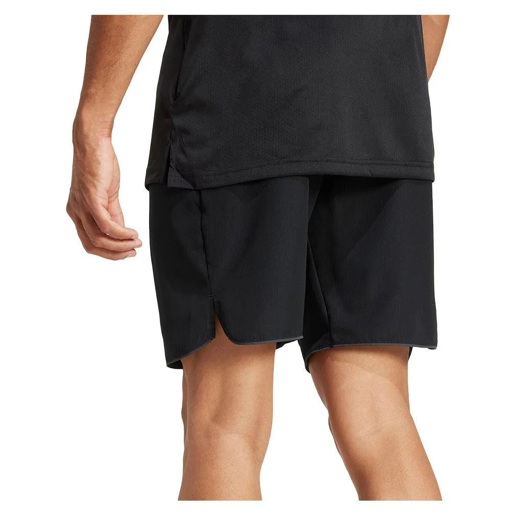Men's Club 9 inch Tennis Shorts Black-Apparel-Adidas-JF8499-9-S25-4-Tennis Express
