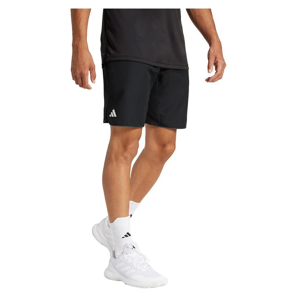 Men's Club 9 inch Tennis Shorts Black-Apparel-Adidas-JF8499-9-S25-5-Tennis Express