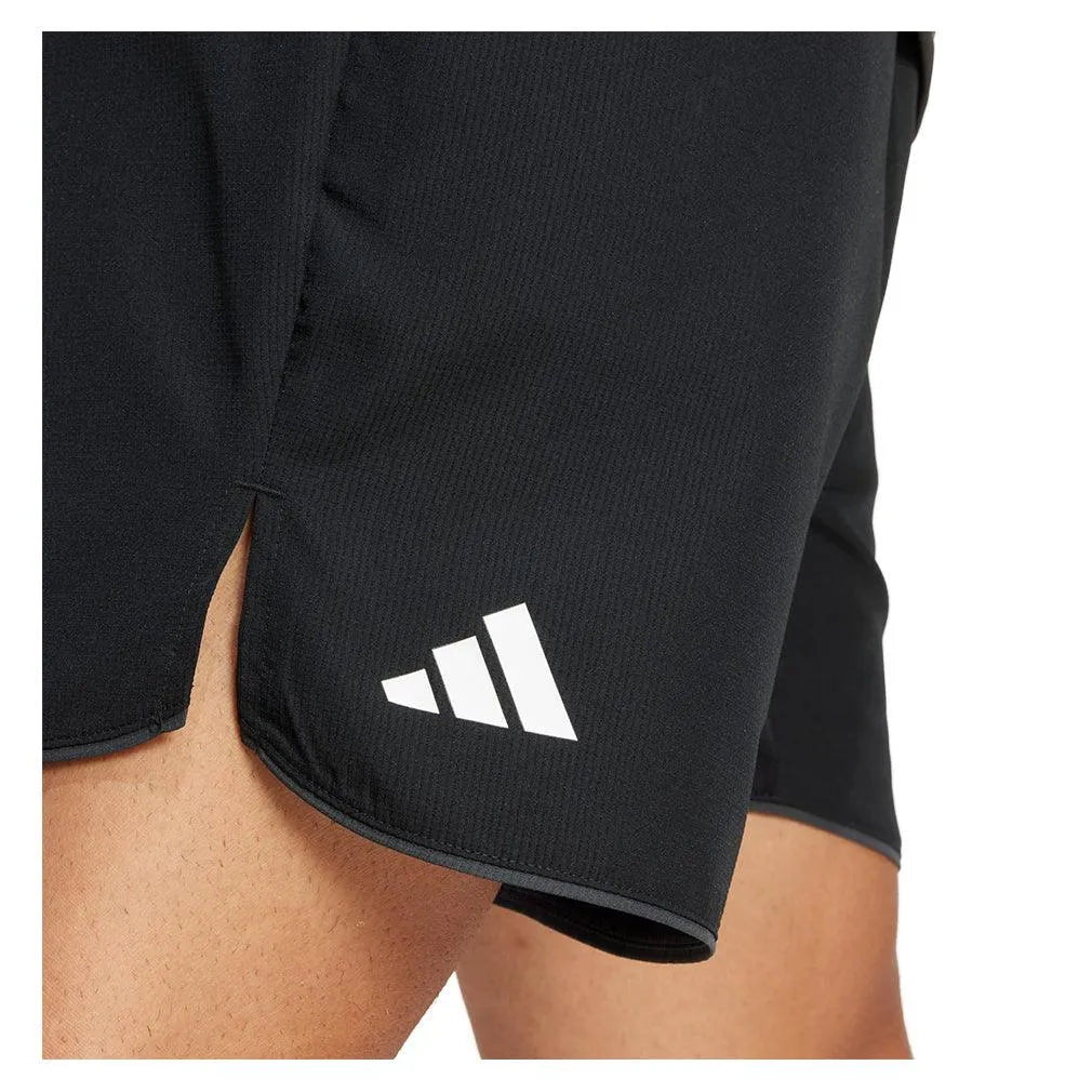 Men's Club 9 inch Tennis Shorts Black-Apparel-Adidas-JF8499-9-S25-7-Tennis Express